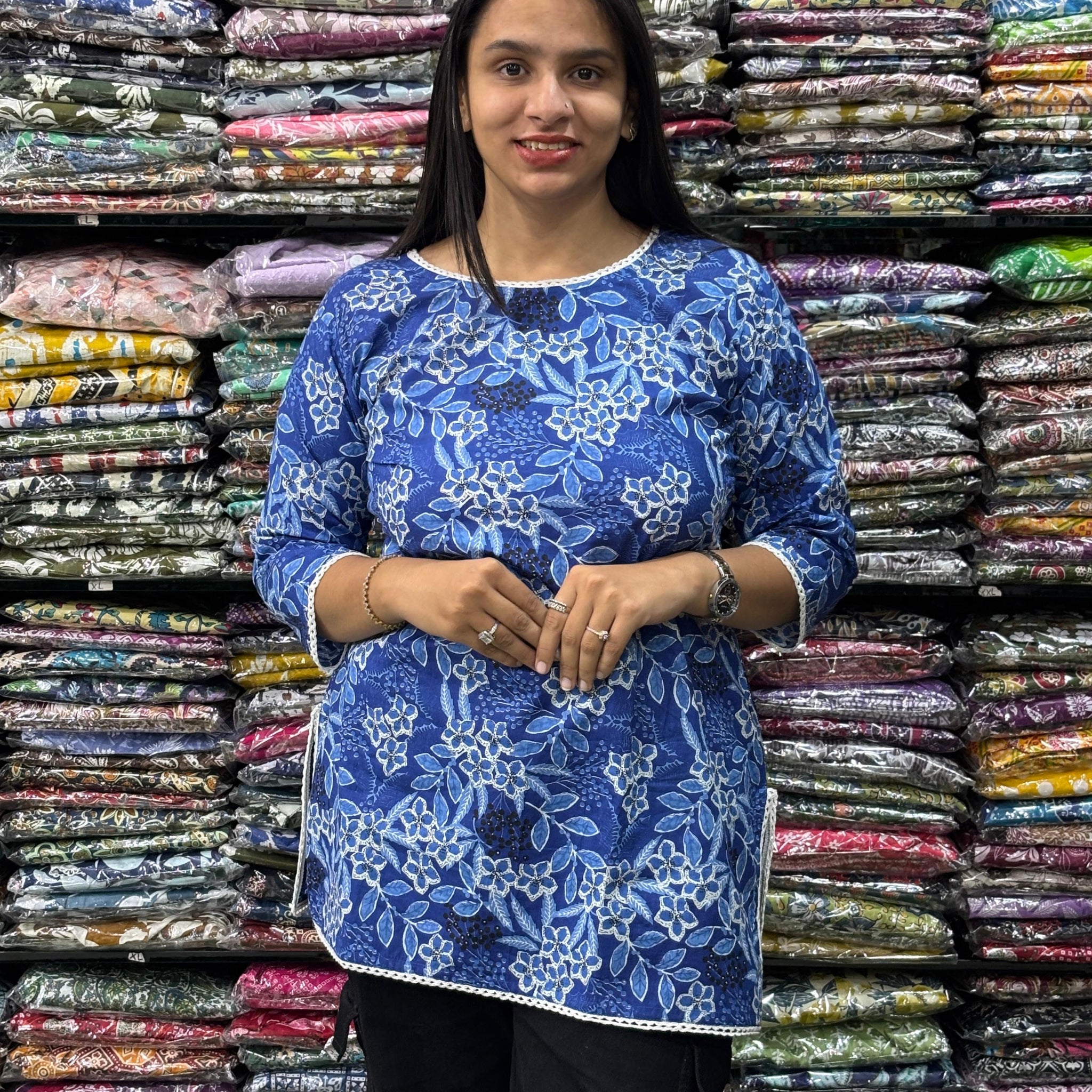 PURE COTTON STRAIGHT TUNIC