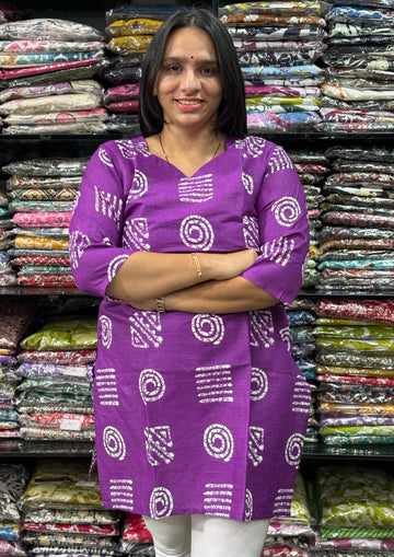 STRAIGHT TUNIC (PURE CAMRIC COTTON)