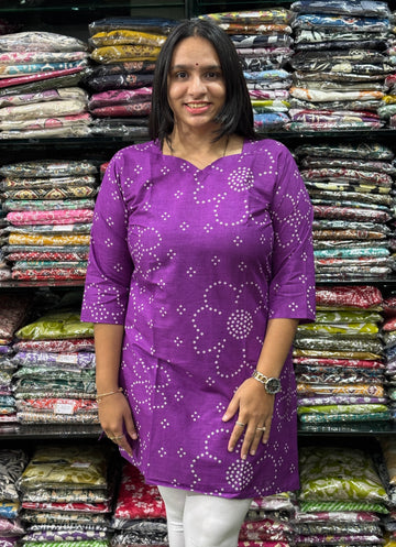 STRAIGHT TUNIC (PURE CAMRIC COTTON)