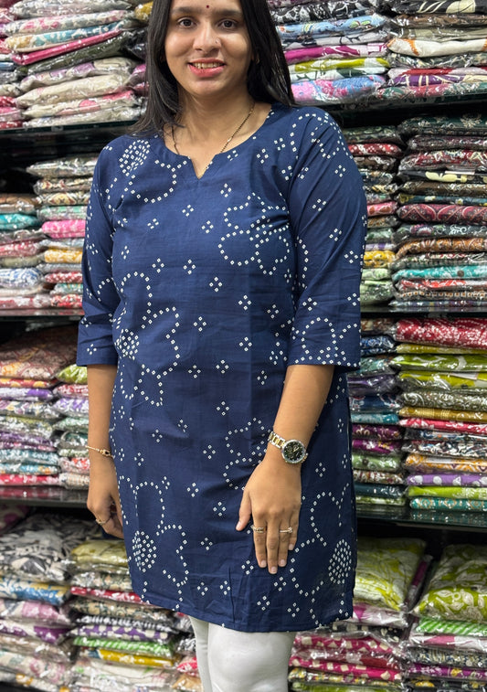 STRAIGHT TUNIC (PURE CAMRIC COTTON)