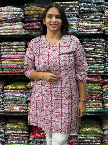 STRAIGHT TUNIC (PURE CAMRIC COTTON)