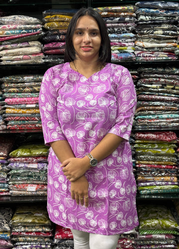 STRAIGHT TUNIC (PURE CAMRIC COTTON)