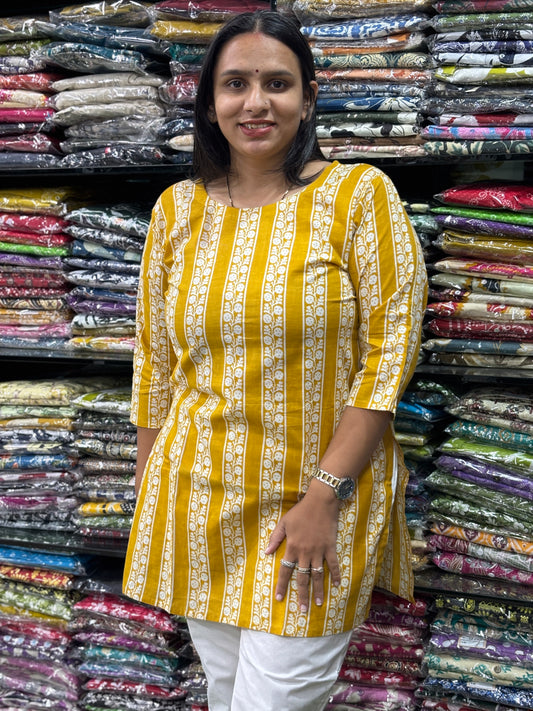 STRAIGHT TUNIC (PURE CAMRIC COTTON)