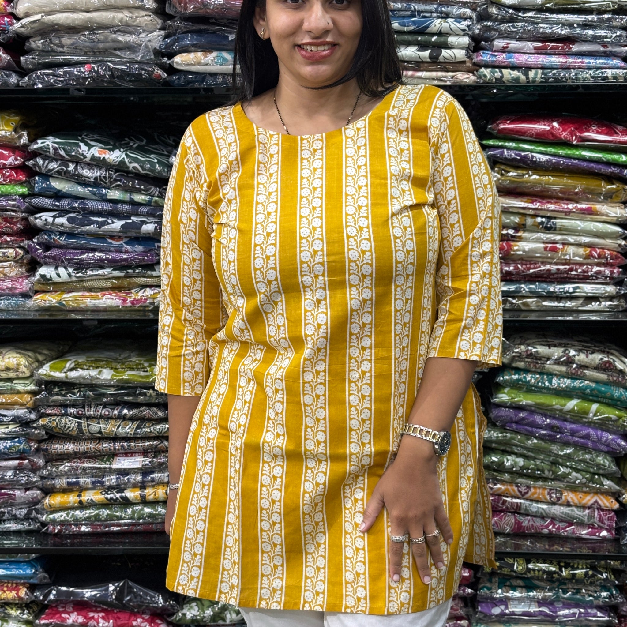 STRAIGHT TUNIC (PURE CAMRIC COTTON)