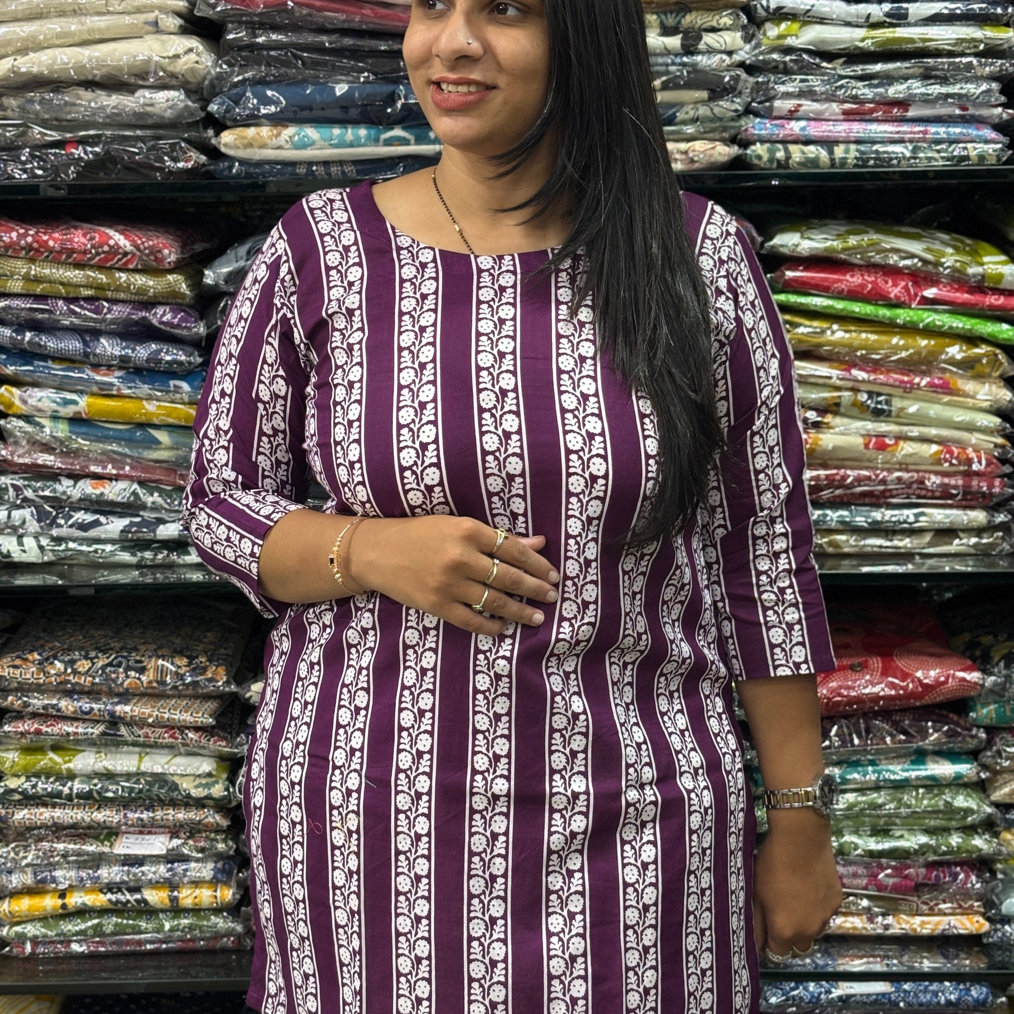 STRAIGHT TUNIC (PURE CAMRIC COTTON)