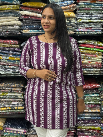 STRAIGHT TUNIC (PURE CAMRIC COTTON)