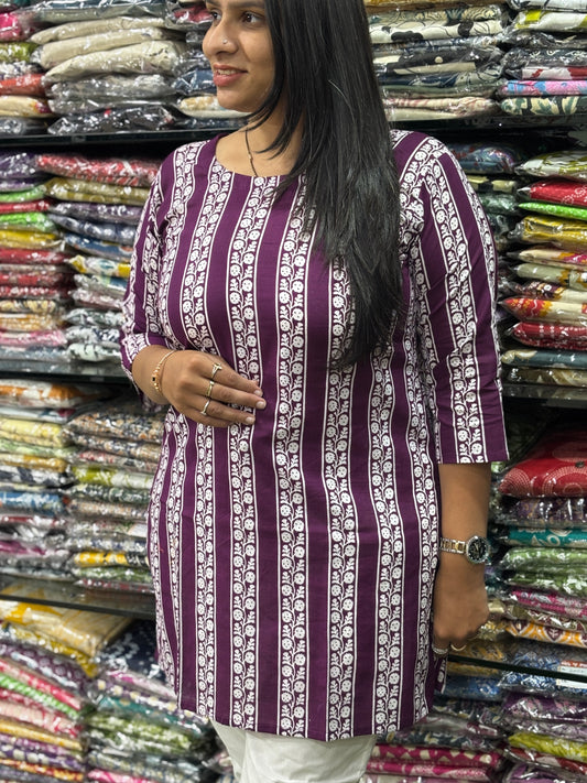 STRAIGHT TUNIC (PURE CAMRIC COTTON)