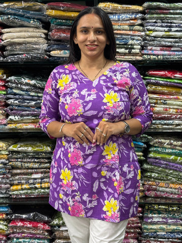 STRAIGHT TUNIC (PURE CAMRIC COTTON)