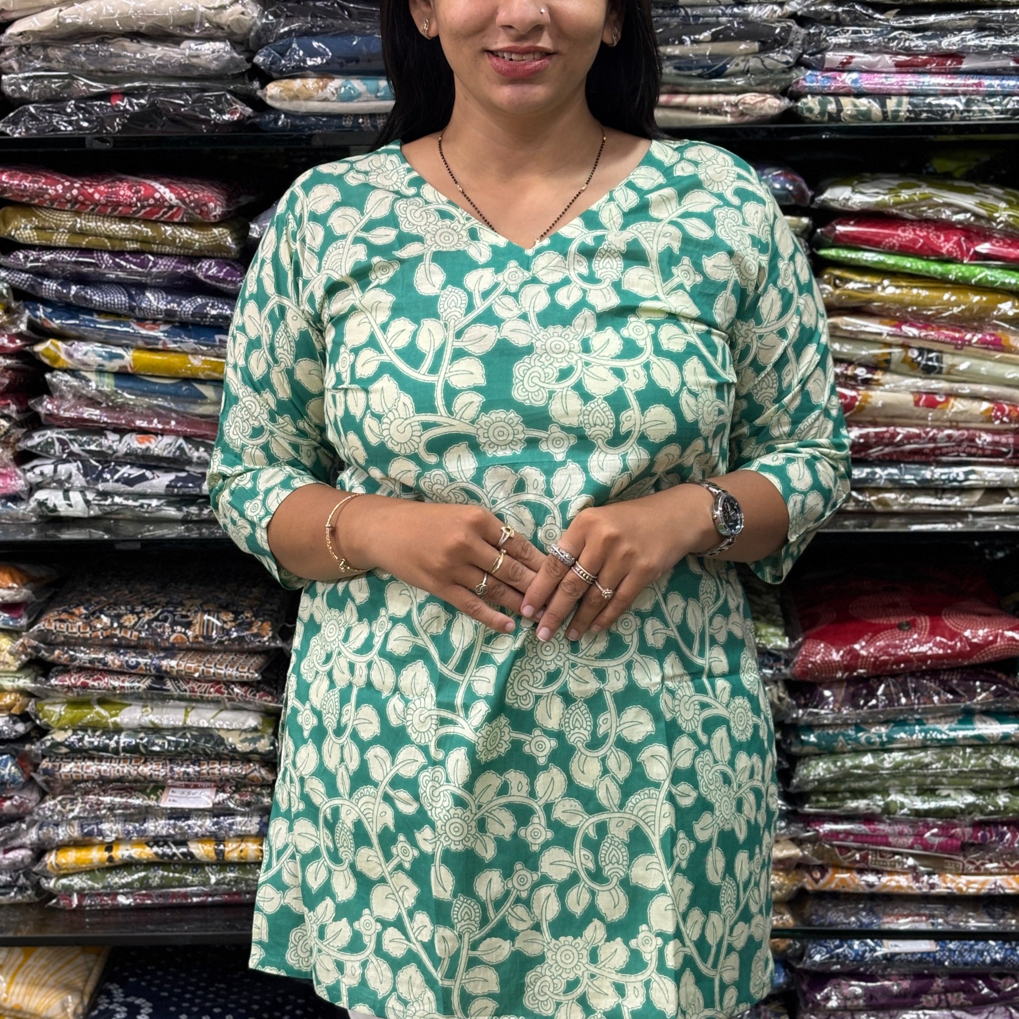 STRAIGHT TUNIC (PURE CAMRIC COTTON)