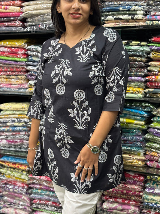 STRAIGHT TUNIC (PURE CAMRIC COTTON)