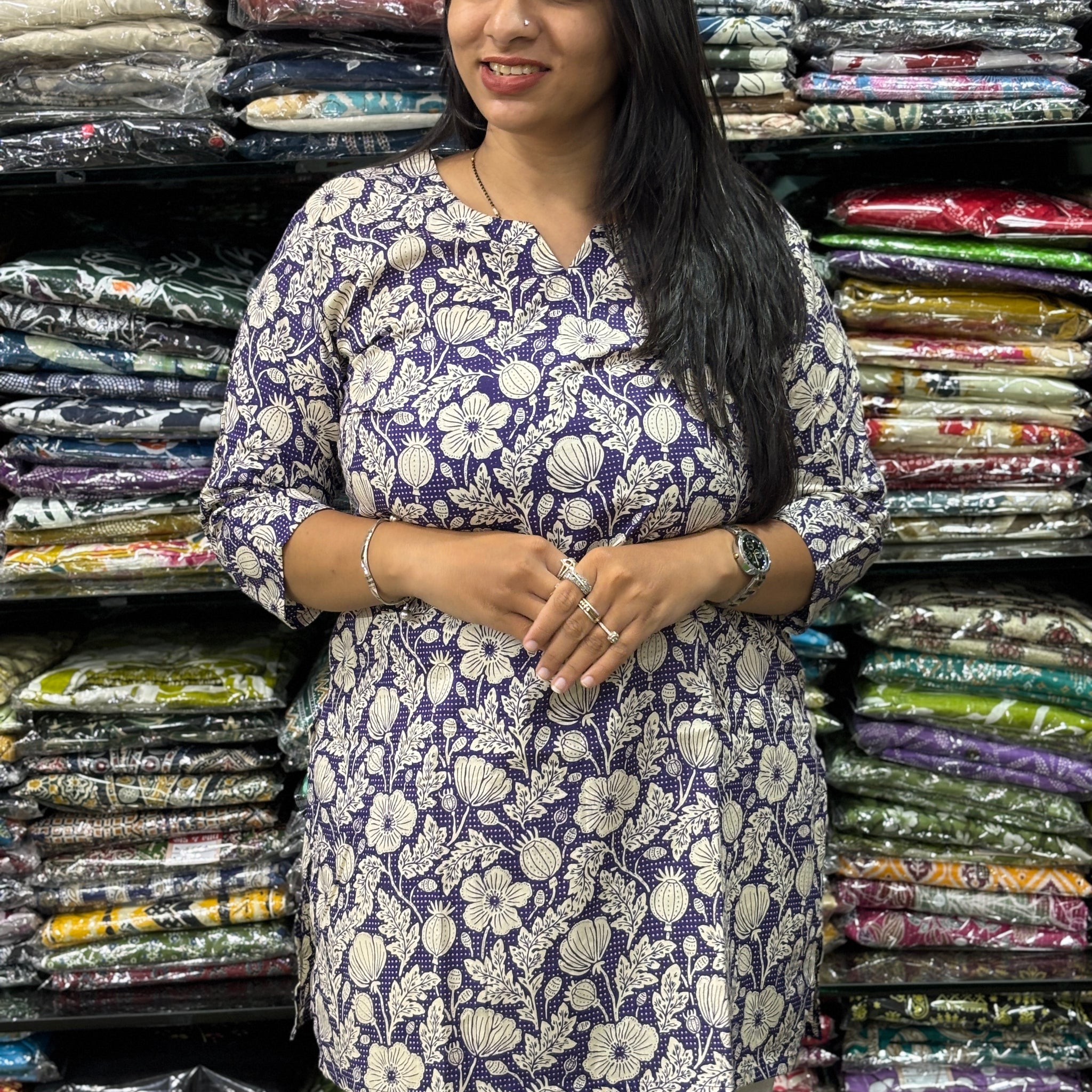 STRAIGHT TUNIC (PURE CAMRIC COTTON)