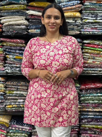 STRAIGHT TUNIC (PURE CAMRIC COTTON)