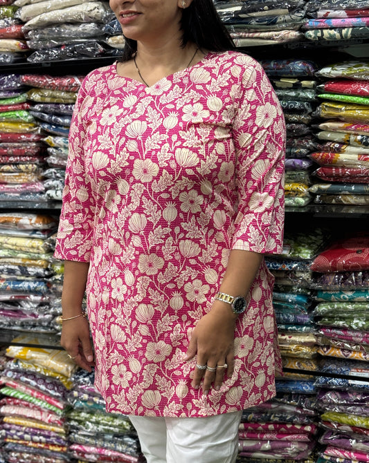 STRAIGHT TUNIC (PURE CAMRIC COTTON)