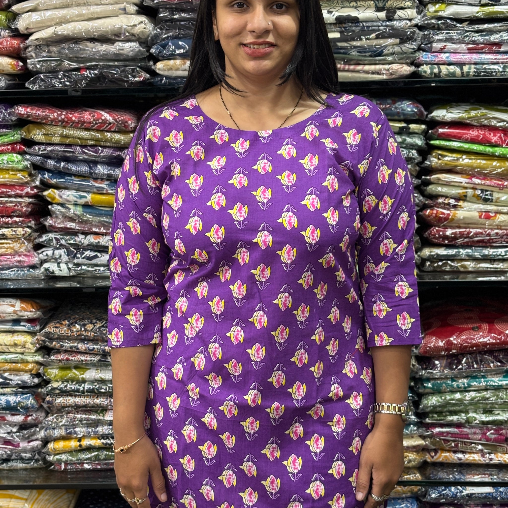 STRAIGHT TUNIC (PURE CAMRIC COTTON)