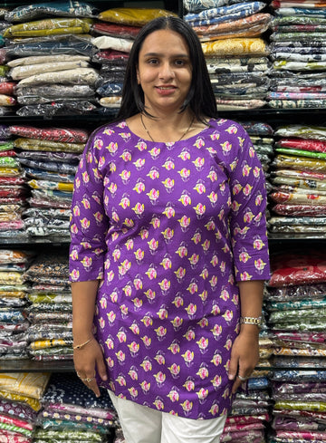 STRAIGHT TUNIC (PURE CAMRIC COTTON)