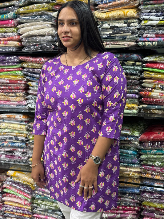 STRAIGHT TUNIC (PURE CAMRIC COTTON)