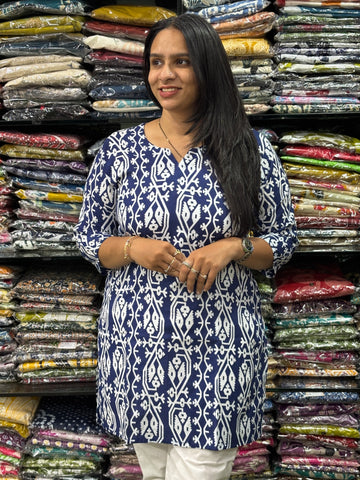 STRAIGHT TUNIC (PURE CAMRIC COTTON)