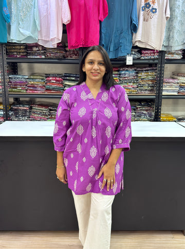 TUNIC (PURE CAMRIC COTTON)