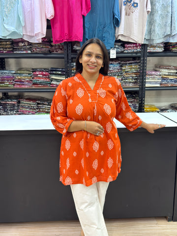 TUNIC (PURE CAMRIC COTTON)