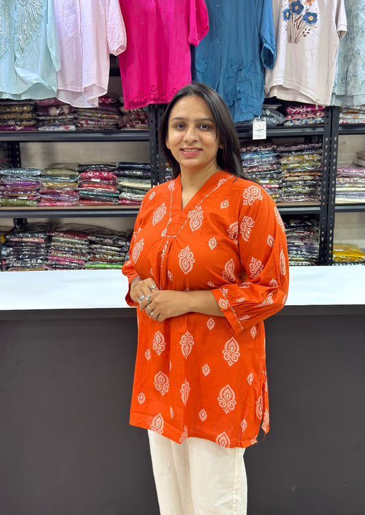 TUNIC (PURE CAMRIC COTTON)