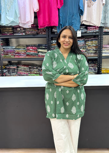 TUNIC (PURE CAMRIC COTTON)