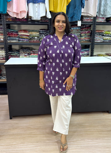 TUNIC (PURE CAMRIC COTTON)