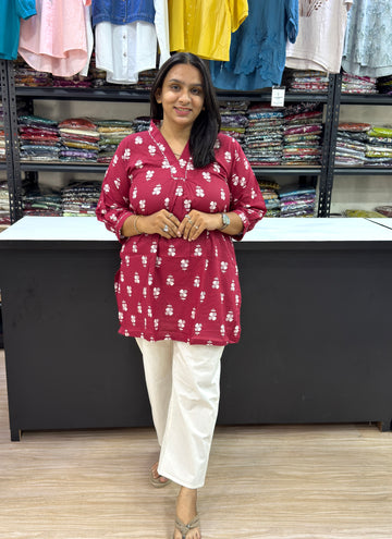 TUNIC (PURE CAMRIC COTTON)