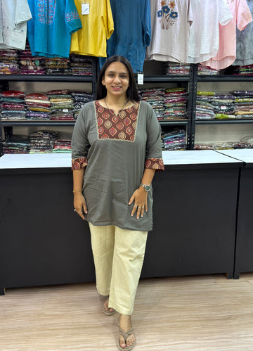 TUNIC (PURE CAMRIC COTTON)