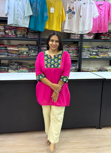 TUNIC (PURE CAMRIC COTTON)
