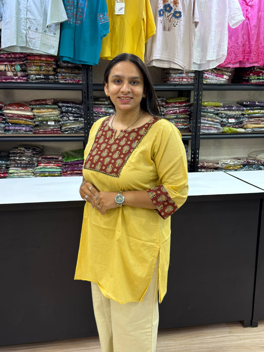 TUNIC (PURE CAMRIC COTTON)
