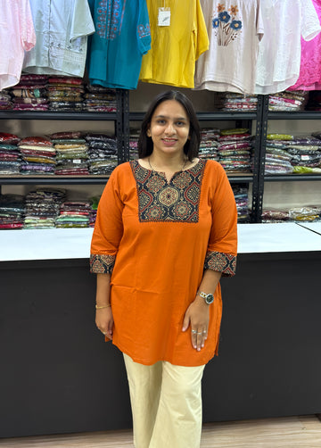 TUNIC (PURE CAMRIC COTTON)