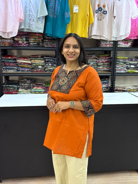 TUNIC (PURE CAMRIC COTTON)