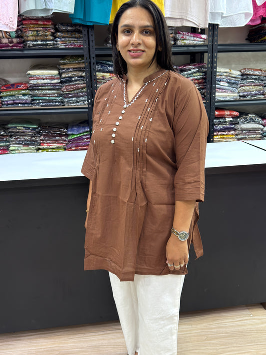 TUNIC (PURE CAMRIC COTTON)