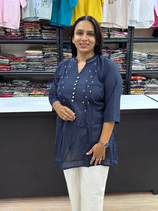TUNIC (PURE CAMRIC COTTON)