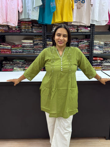 TUNIC (PURE CAMRIC COTTON)