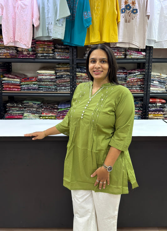 TUNIC (PURE CAMRIC COTTON)