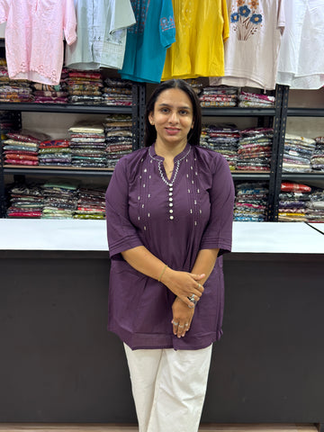 TUNIC (PURE CAMRIC COTTON)