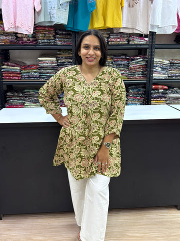 TUNIC (PURE CAMRIC COTTON)