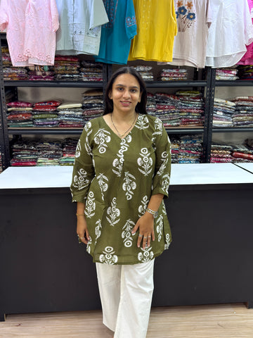 TUNIC (PURE CAMRIC COTTON)