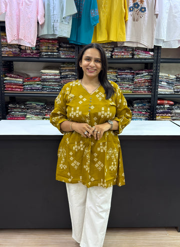 TUNIC (PURE CAMRIC COTTON)