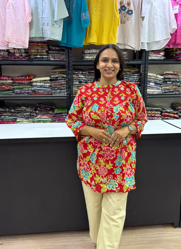 TUNIC (PURE CAMRIC COTTON)