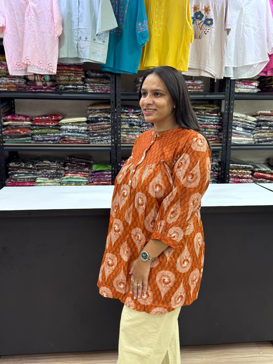 TUNIC (PURE CAMRIC COTTON)