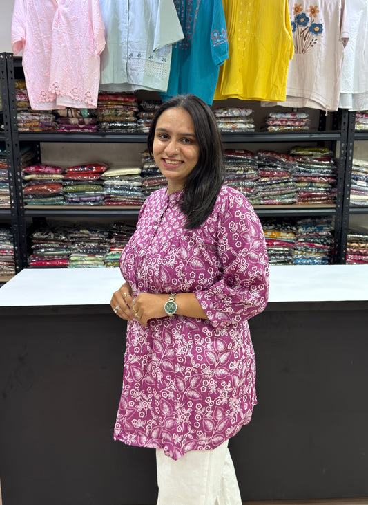 TUNIC (PURE CAMRIC COTTON)