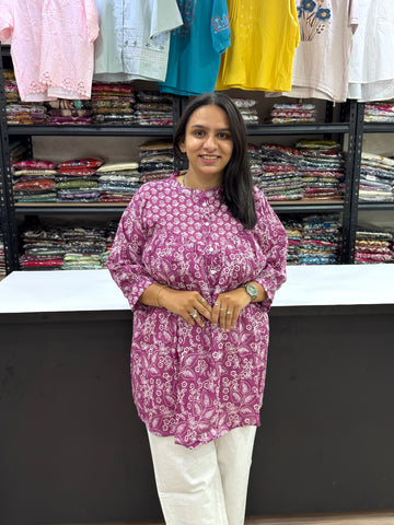 TUNIC (PURE CAMRIC COTTON)