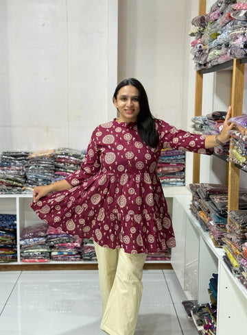 TUNIC (PURE COTTON)