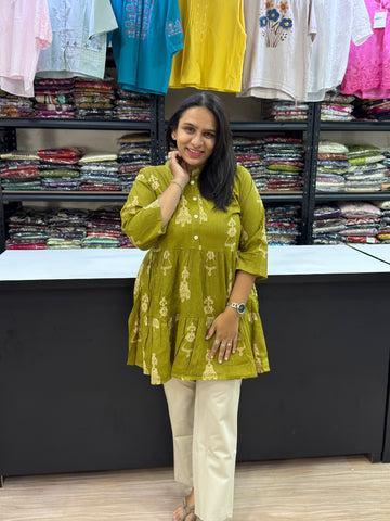 TUNIC (PURE CAMRIC COTTON)