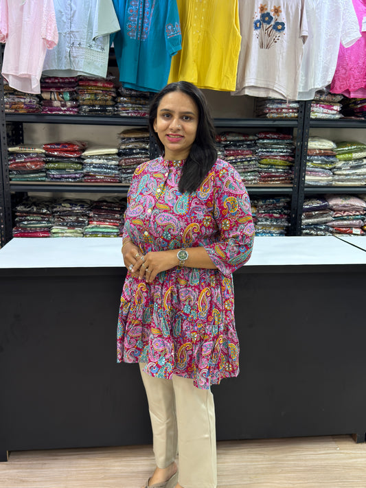 TUNIC (PURE CAMRIC COTTON)