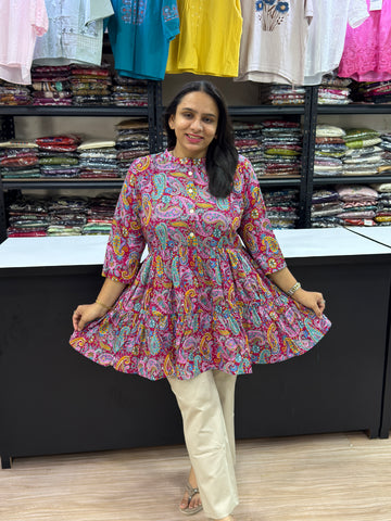 TUNIC (PURE CAMRIC COTTON)