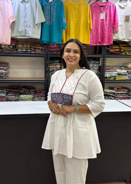 TUNIC (PURE CAMRIC COTTON)