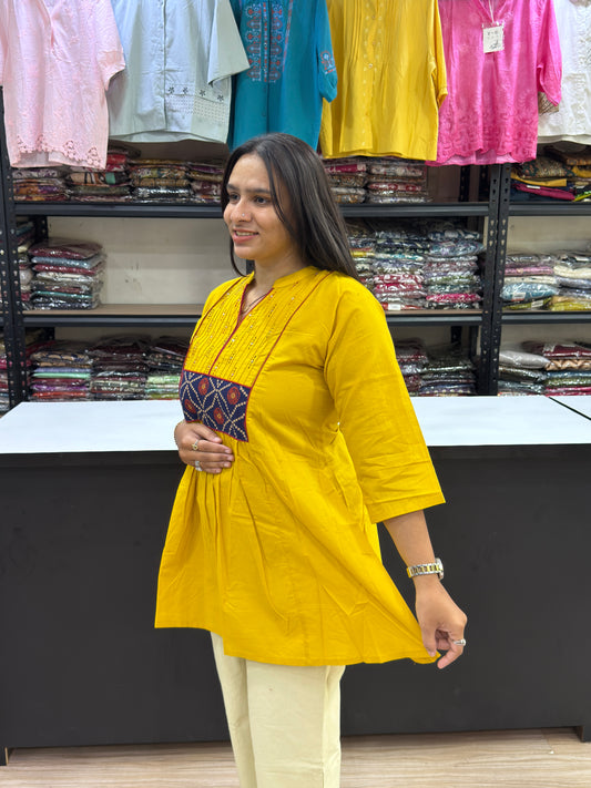 TUNIC (PURE CAMRIC COTTON)